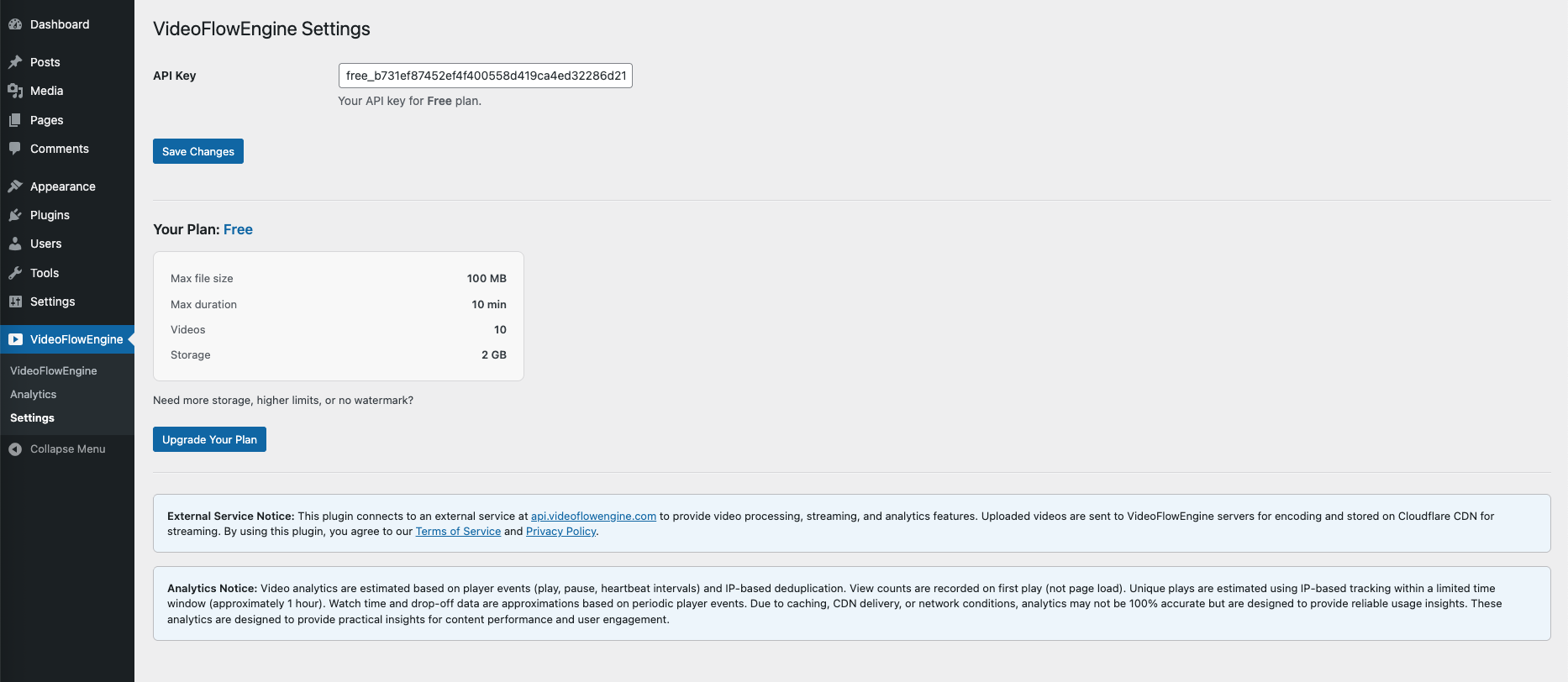 Install VideoFlowEngine plugin